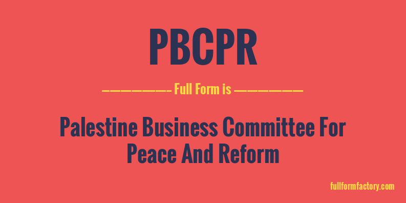 pbcpr-full-form