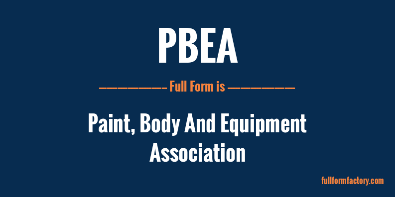 pbea-full-form