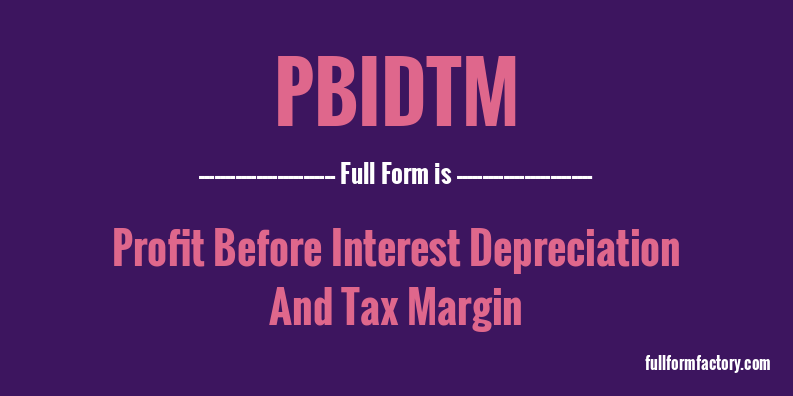 pbidtm-full-form