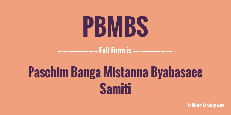 pbmbs-full-form