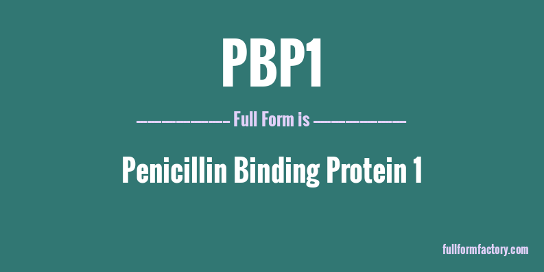 pbp1-full-form