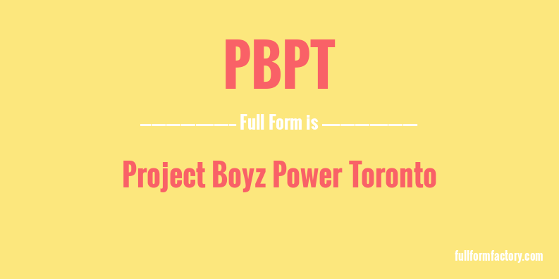 pbpt-full-form