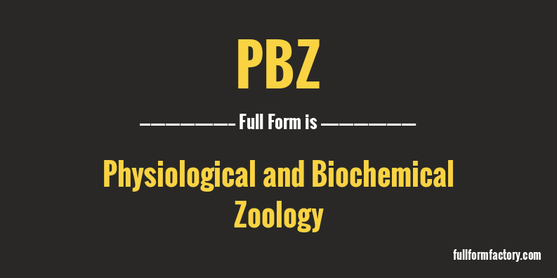 pbz-full-form