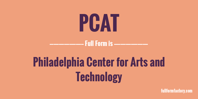 pcat-full-form