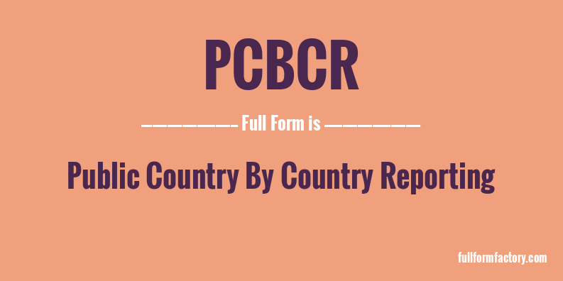 pcbcr-full-form