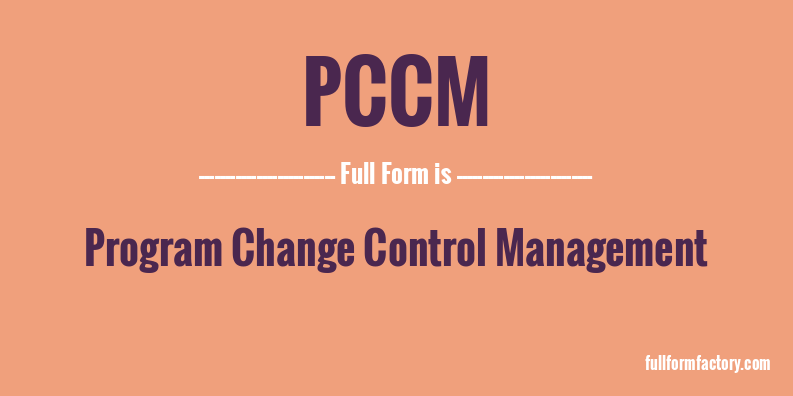 pccm-full-form