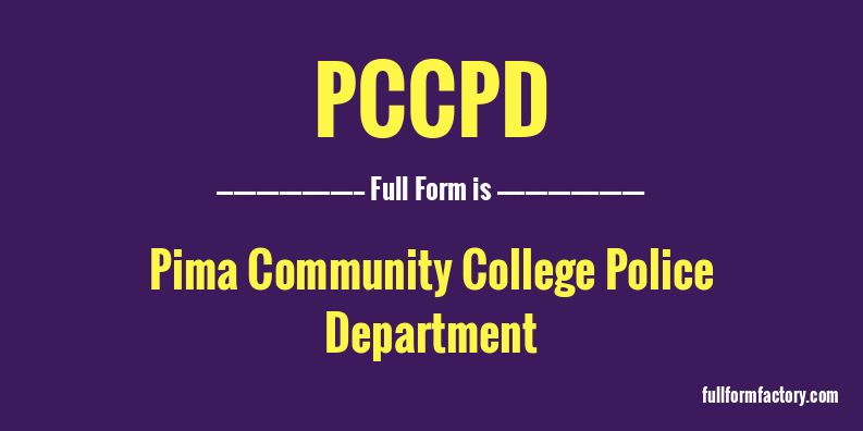 pccpd-full-form