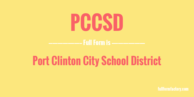 pccsd-full-form