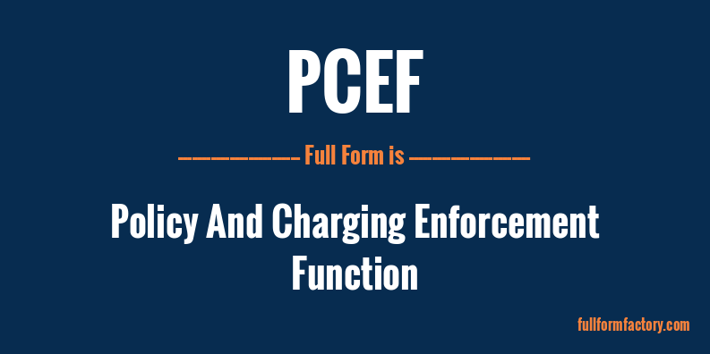 pcef-full-form