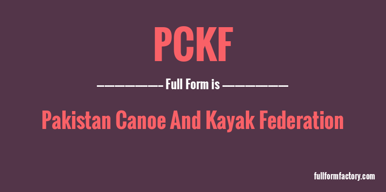 pckf-full-form