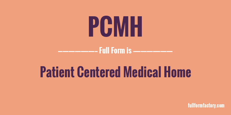 pcmh-full-form