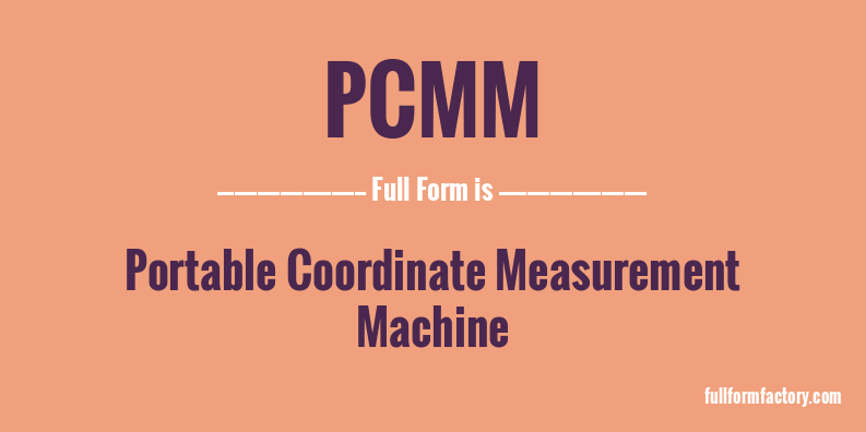 pcmm-full-form