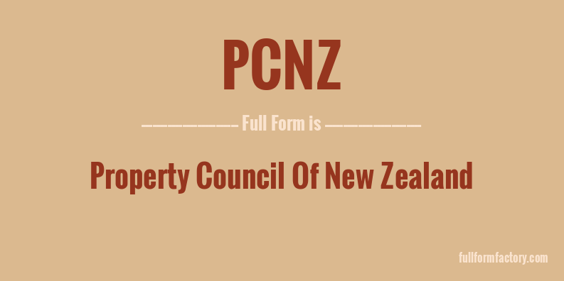pcnz-full-form