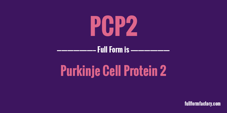 pcp2-full-form