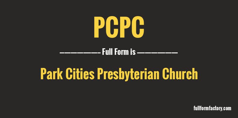 pcpc-full-form