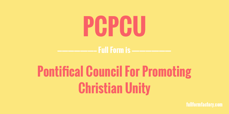pcpcu-full-form