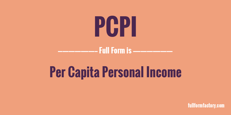 pcpi-full-form