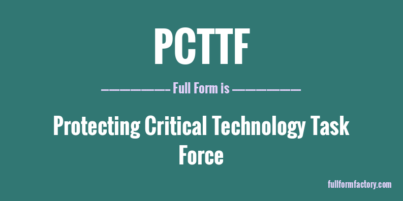 pcttf-full-form