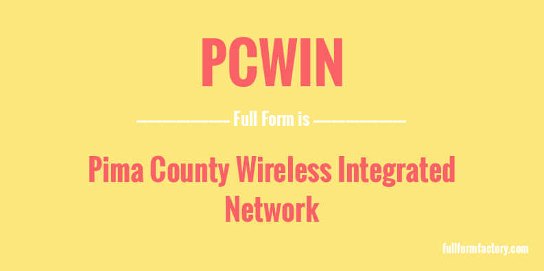 pcwin-full-form