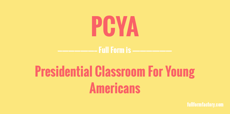 pcya-full-form