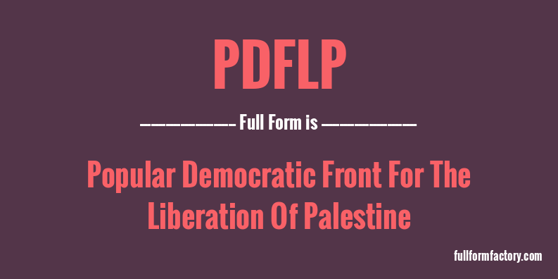 pdflp-full-form