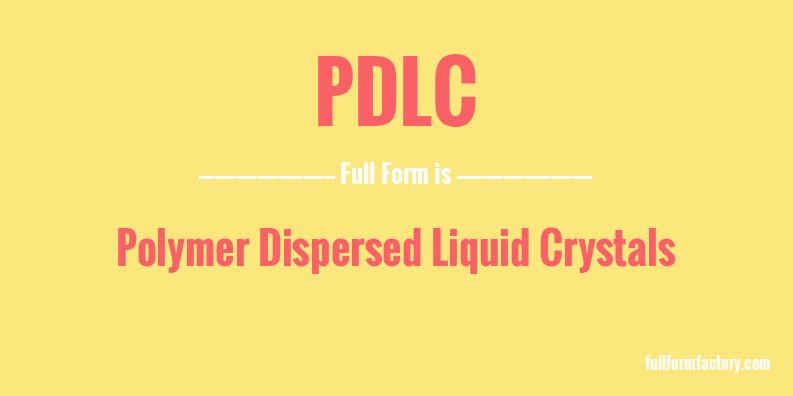 pdlc-full-form