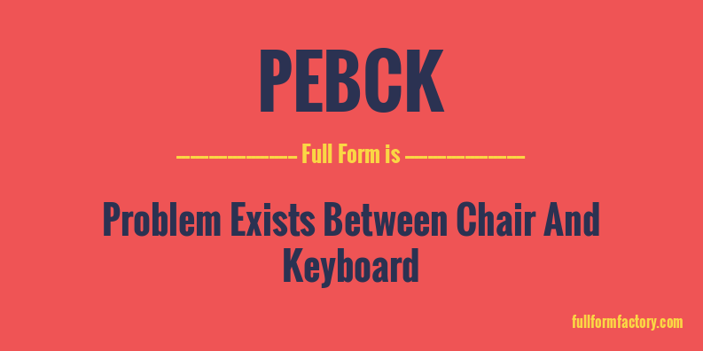 pebck-full-form