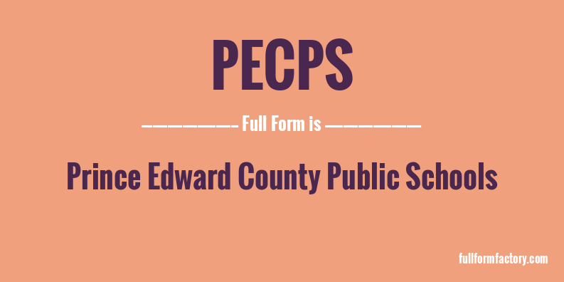 pecps-full-form