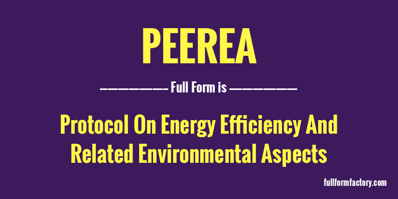 peerea-full-form