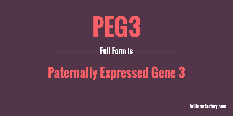 peg3-full-form