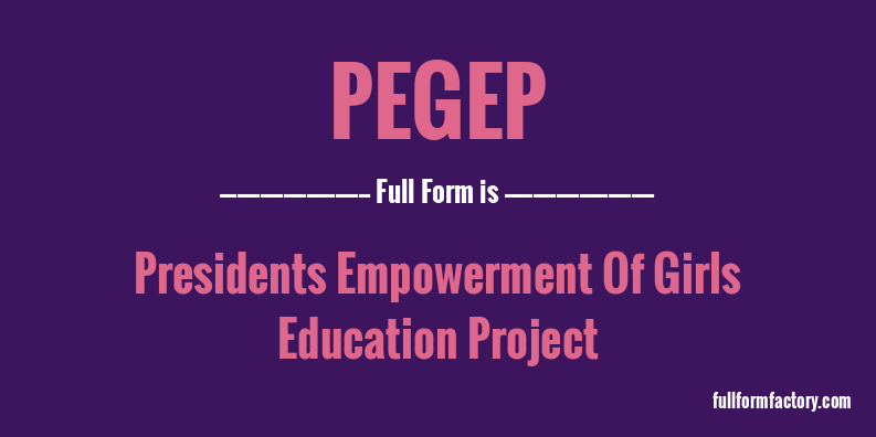 pegep-full-form