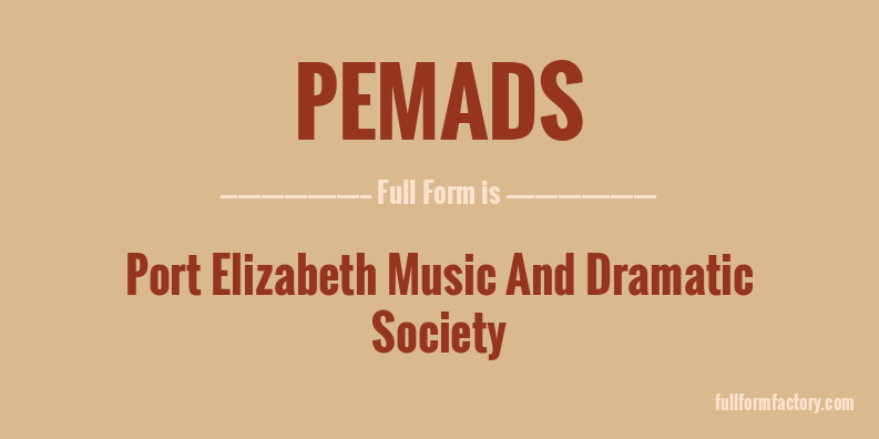 pemads-full-form