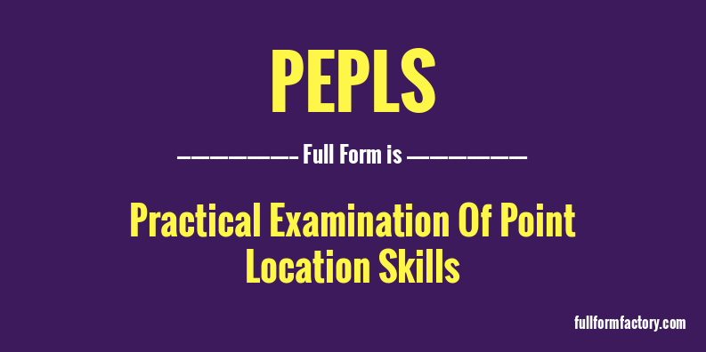 pepls-full-form
