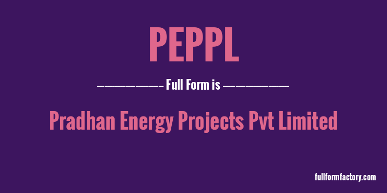 peppl-full-form