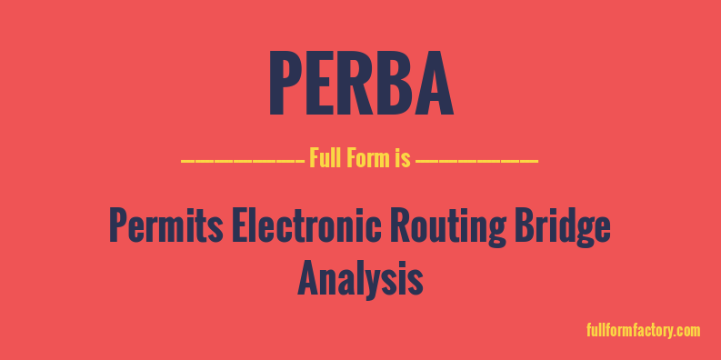 perba-full-form
