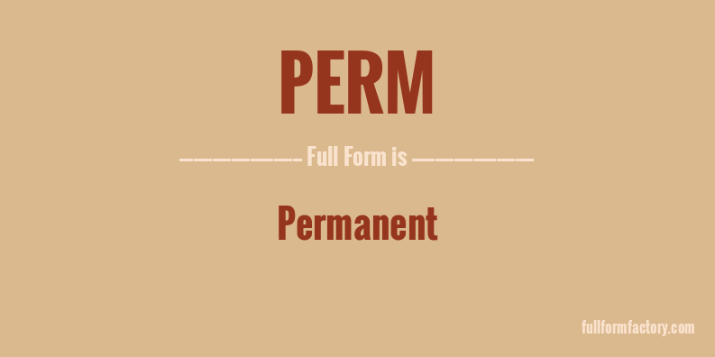 perm-full-form