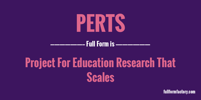 perts-full-form