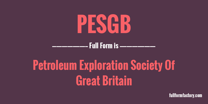 pesgb-full-form