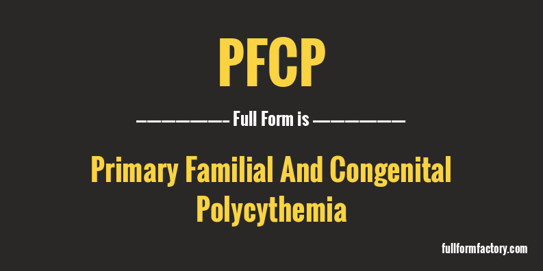 pfcp-full-form