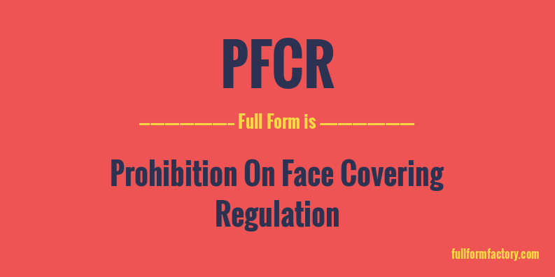 pfcr-full-form