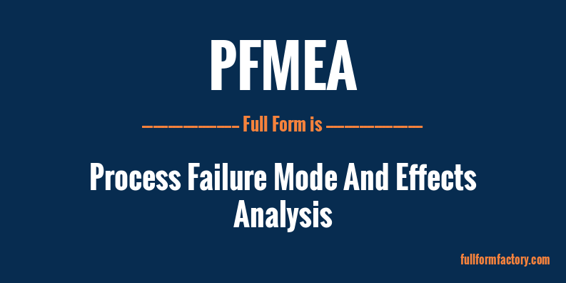 pfmea-full-form