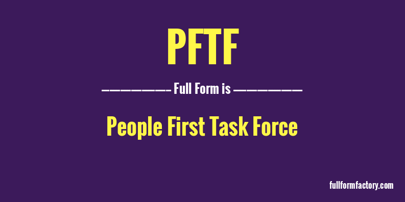 pftf-full-form