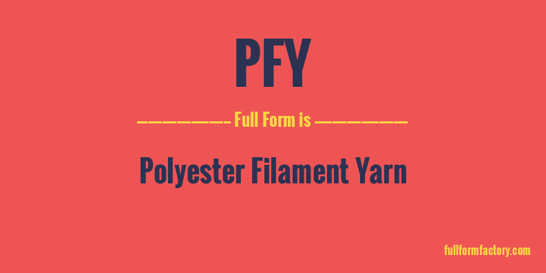 pfy-full-form