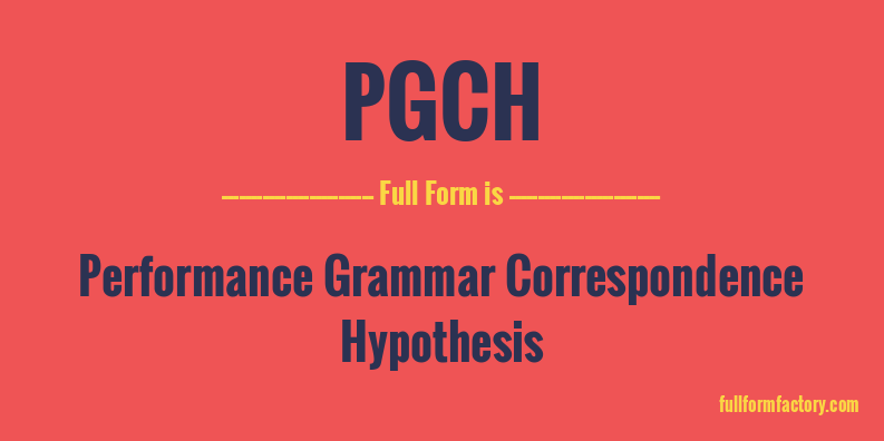 pgch-full-form