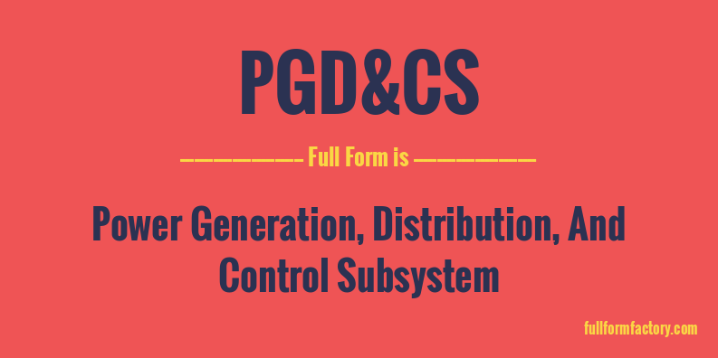 pgd&cs-full-form