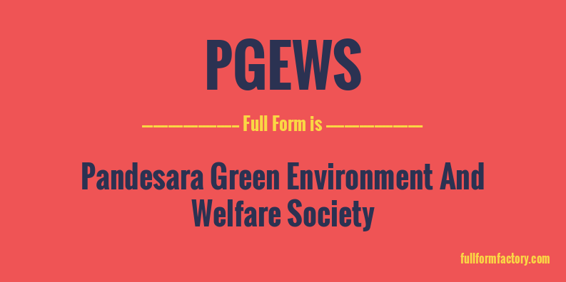 pgews-full-form