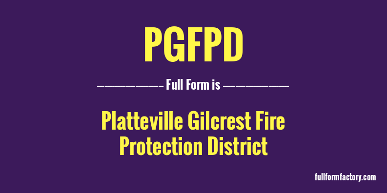 pgfpd-full-form