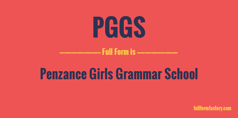 pggs-full-form