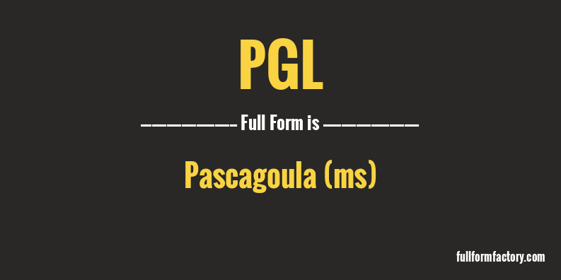 pgl-full-form