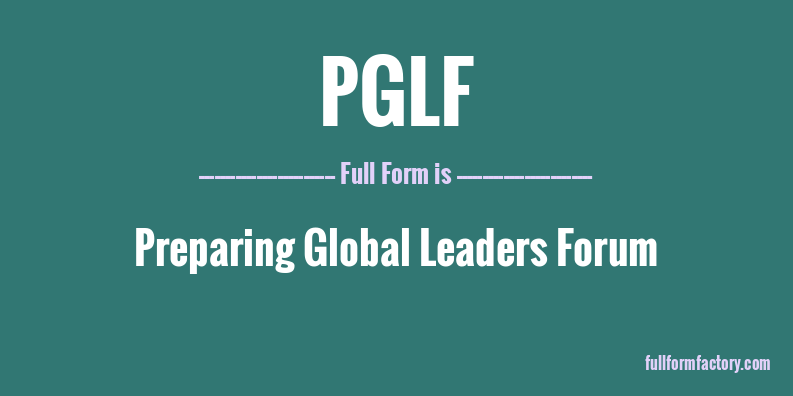 pglf-full-form